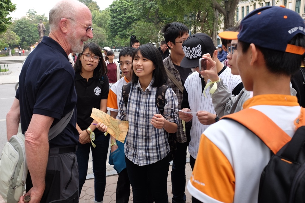 Chia sẻ kinh nghiệm học tiếng Anh qua du lịch.