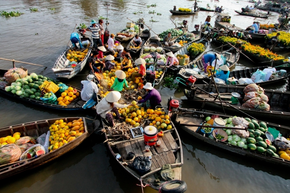Tour du lịch Cần Thơ Chợ nổi Cái Răng và những câu chuyện về miền sông nước