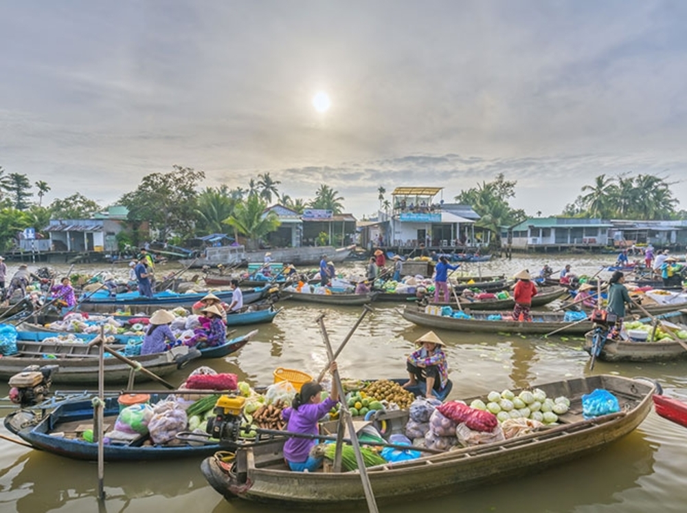 Tour du lịch Cần Thơ Chợ nổi Cái Răng và những câu chuyện về miền sông nước