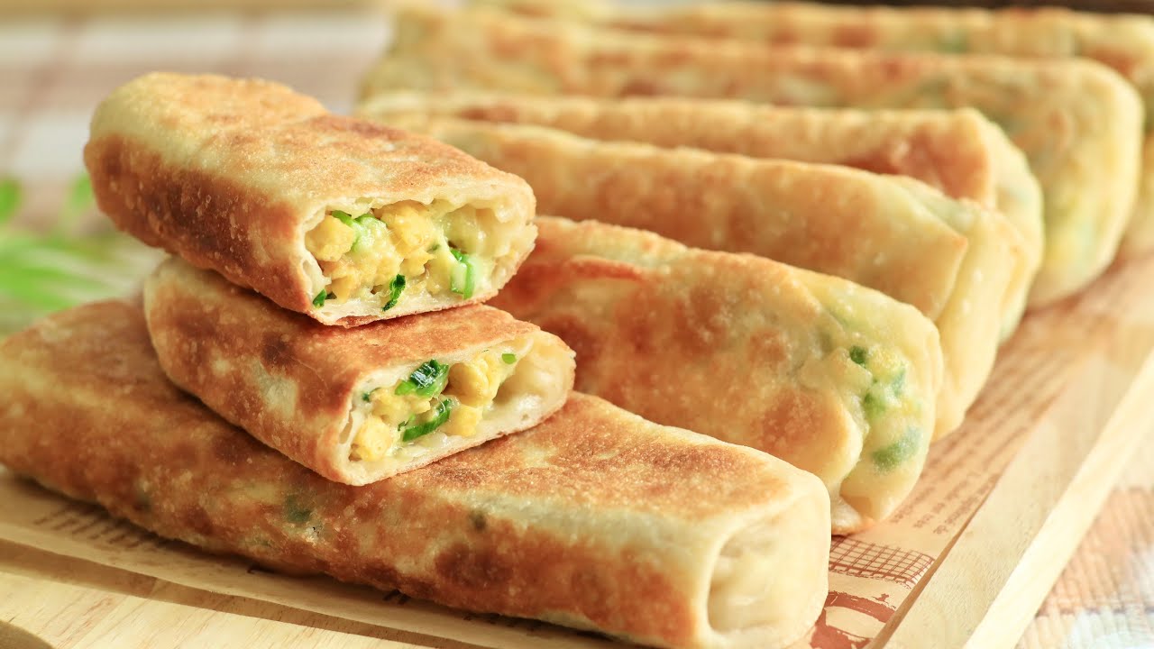 Bánh hành giòn thơm – món ăn Trung Quốc đường phố quen thuộc