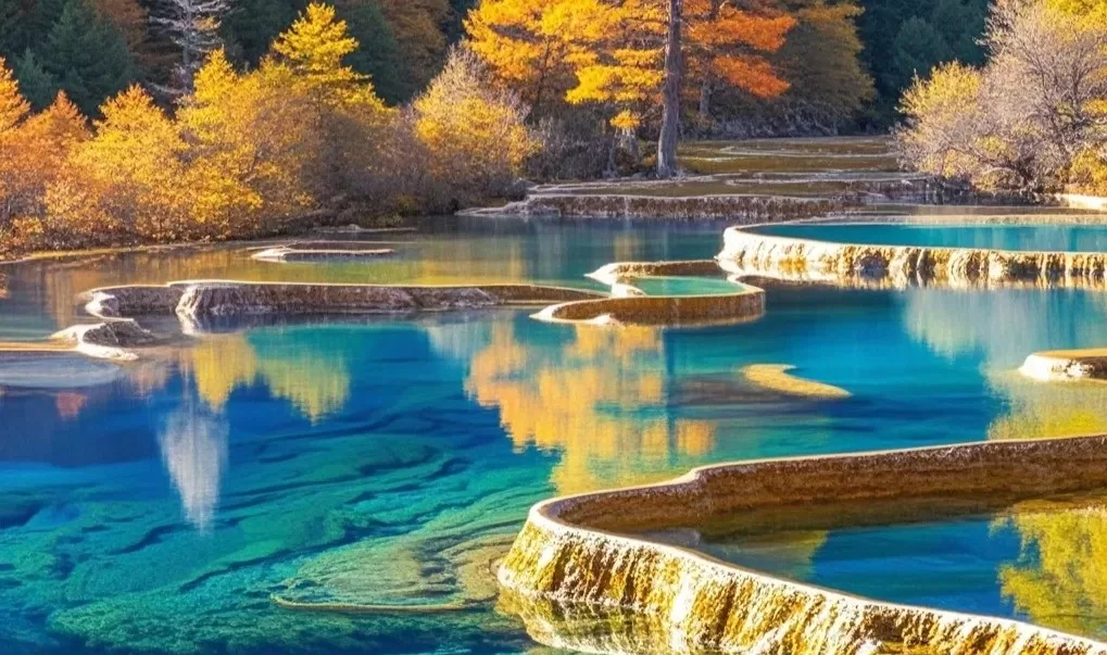 Hồ Song Long - Tuyệt sắc tại Cửu Trại Câu Trung Quốc