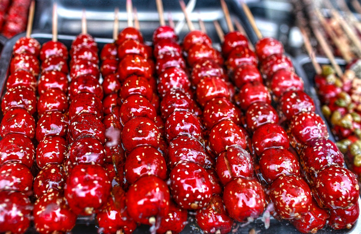 Kẹo hồ lô – món ăn Trung Quốc gắn liền văn hóa phố cổ