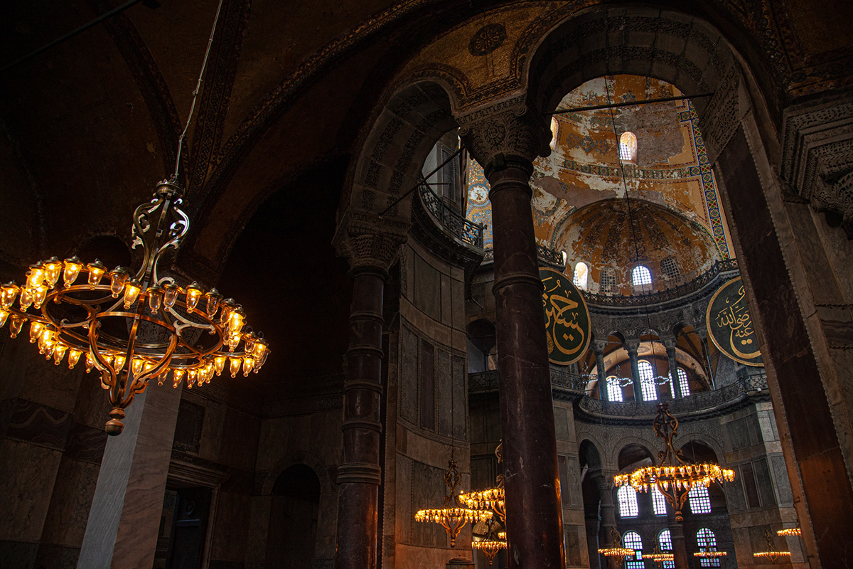 Không gian mang ý nghĩa tôn giáo tại nhà thờ Saint Sophia Cáp Nhĩ Tân