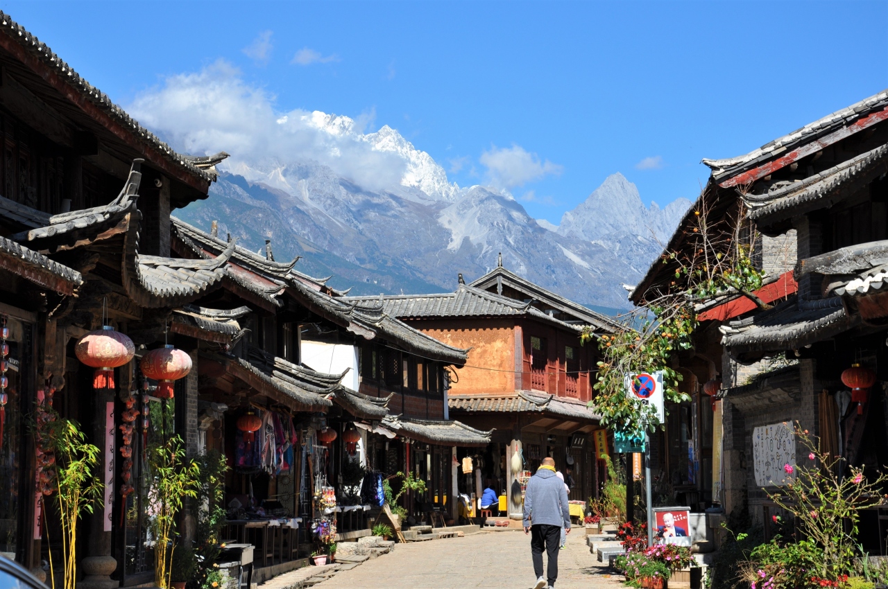 Bạch Sa cổ trấn mộc mạc thuộc quần thể địa điểm du lịch Lệ Giang